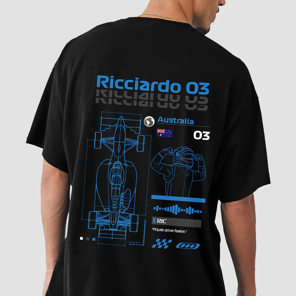 Daniel Ricciardo GP Tee - Official F1 T-shirt